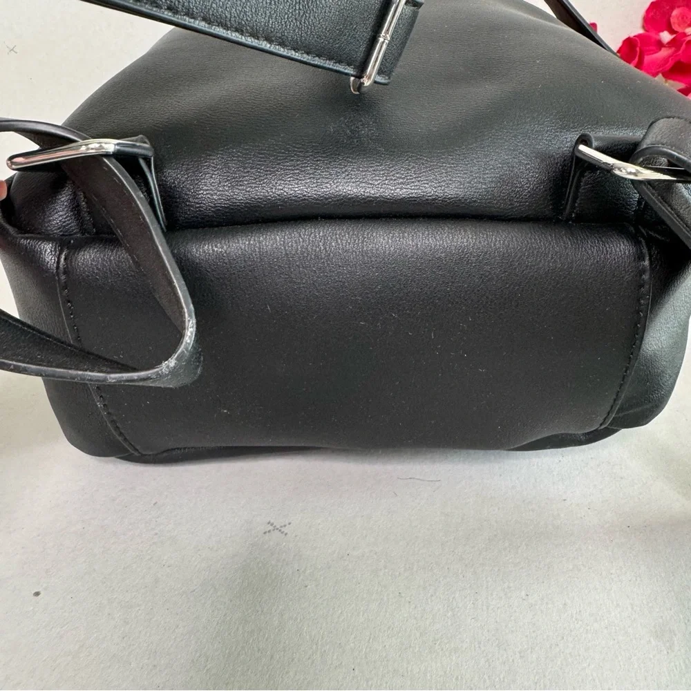 True Religion Black and Silver Backpack